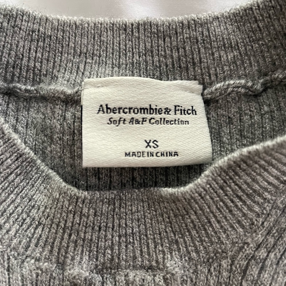 Abercrombie & Fitch extra small rubber sweater